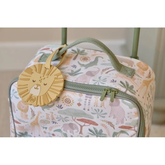 Little Dutch Kinderkoffer mit Rollen Safari Friends