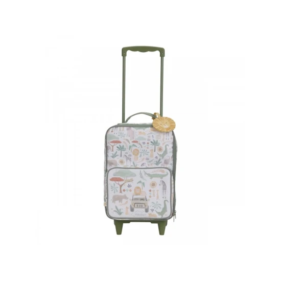 Little Dutch Kinderkoffer mit Rollen Safari Friends