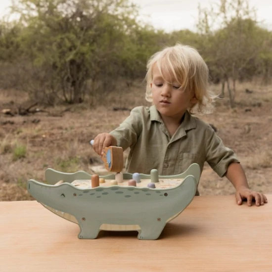 Little Dutch Hämmerchenspiel aus Holz Safari Friends
