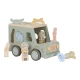 Little Dutch Auto mit Einlegeformen aus Holz Safari Friends