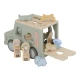 Little Dutch Auto mit Einlegeformen aus Holz Safari Friends