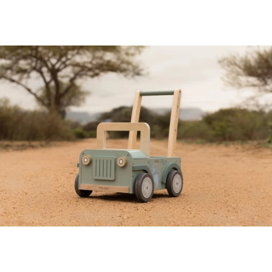 Little Dutch Auto-Anhänger aus Holz Safari Friends