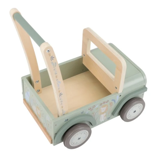 Little Dutch Auto-Anhänger aus Holz Safari Friends