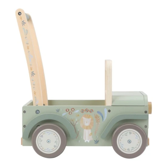 Little Dutch Auto-Anhänger aus Holz Safari Friends