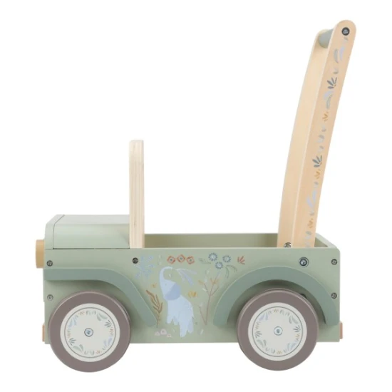 Little Dutch Auto-Anhänger aus Holz Safari Friends
