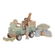 Little Dutch Auto mit Tieren aus Holz Safari Friends