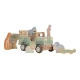 Little Dutch Auto mit Tieren aus Holz Safari Friends