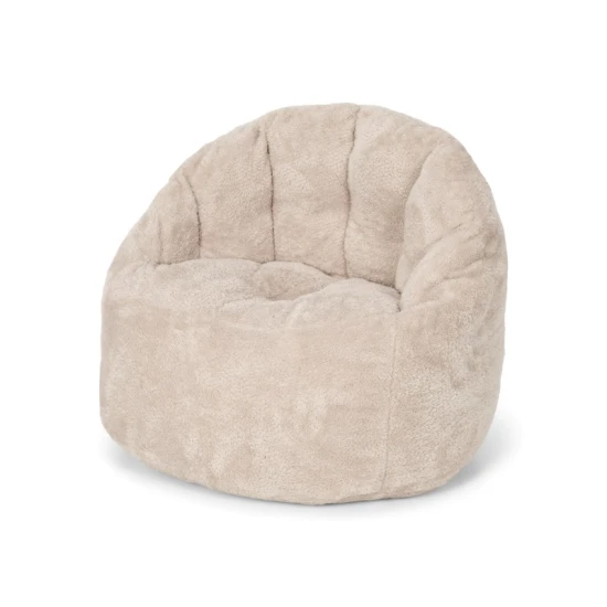 Little Dutch Kinder-Plüschsessel Soft Beige