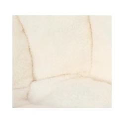 Kinder-Plüschsessel Soft White