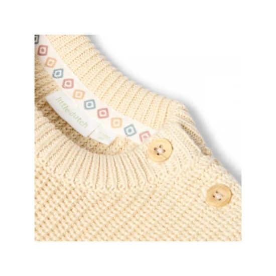 Little Dutch Strickpullover Warm Taupe