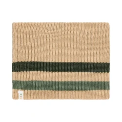 Gestrickter Rundschal Warm Taupe One Size