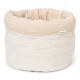Little Dutch Textilkorb doppelseitig groß Pure Soft Beige Stripe