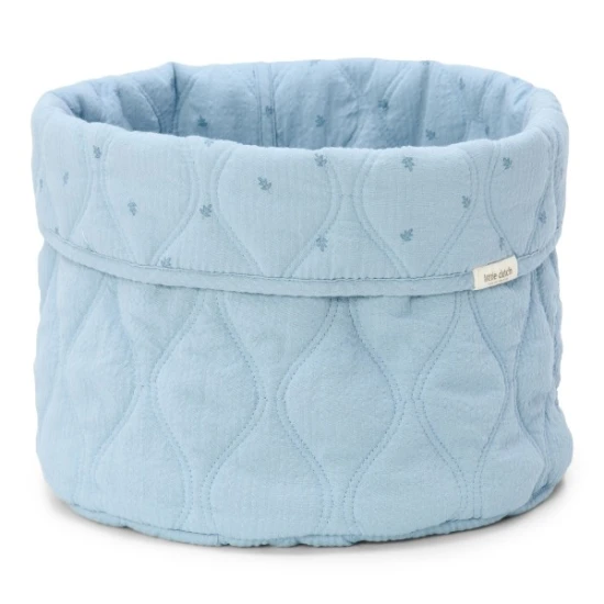Little Dutch Textilkorb doppelseitig groß Pure Denim Blue Little Dutch Textilkorb doppelseitig groß Pure Denim Blue