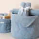 Little Dutch Textilkorb doppelseitig groß Pure Denim Blue Little Dutch Textilkorb doppelseitig groß Pure Denim Blue
