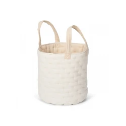 Textilkorb wendbar extra groß Pure Soft Beige Stripe
