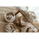 Little Dutch Textilkorb wendbar extra groß Pure Soft Beige Stripe