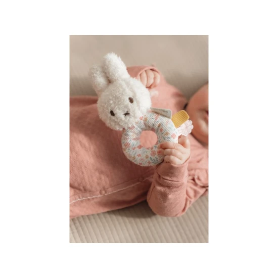 Little Dutch Rassel Häschen Miffy Lucky Blossom