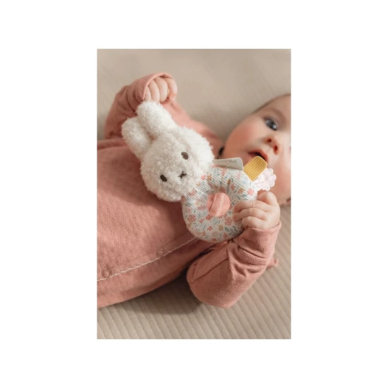 Little Dutch Rassel Häschen Miffy Lucky Blossom
