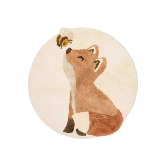Little Dutch Teppich Fuchs 110x110 cm Little Dutch Teppich Fuchs 110x110 cm