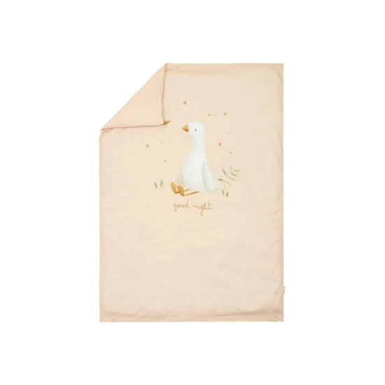 Little Dutch Bettwäsche-Set 140x100 a 40x60 cm Husa Newborn Naturals