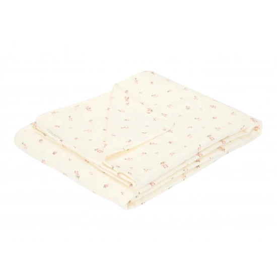 Little Dutch Musselindecke 4-lagig 100x70 cm Fairy Blossom