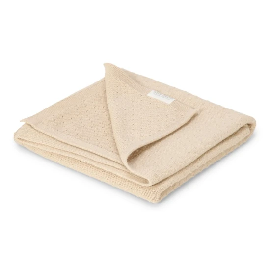 Little Dutch Strickdecke 70x100 cm Pure Soft Beige