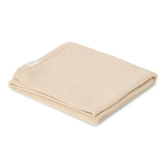 Little Dutch Strickdecke 70x100 cm Pure Soft Beige