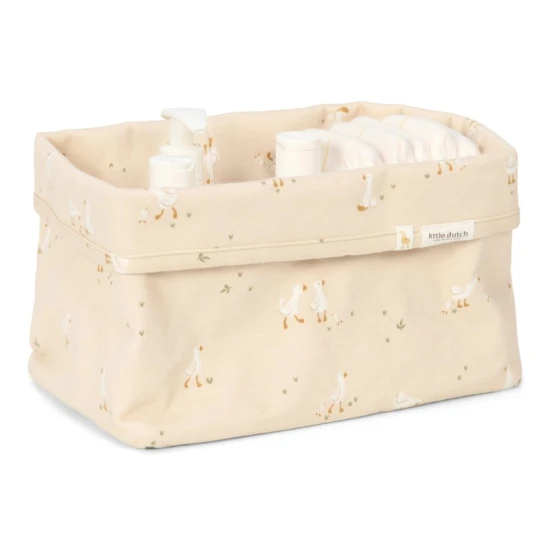 Little Dutch Textilkorb groß Gans Newborn Naturals Little Dutch Textilkorb groß Gans Newborn Naturals
