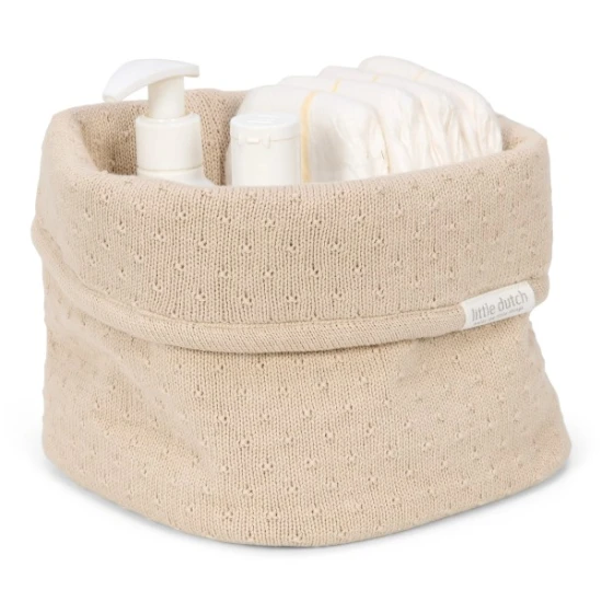 Little Dutch Geflochtener Korb klein Pure Soft Beige Little Dutch Geflochtener Korb klein Pure Soft Beige