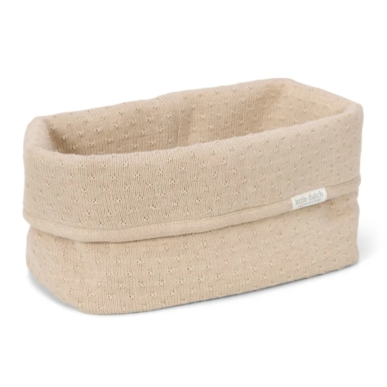 Little Dutch Geflochtener Korb groß Pure Soft Beige Little Dutch Geflochtener Korb groß Pure Soft Beige