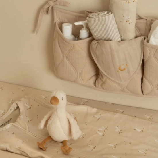 Little Dutch 2 Bandana-Lätzchen Pure Soft Beige