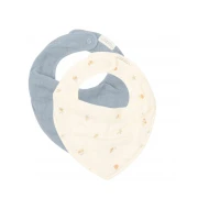 Bandana-Lätzchen Forest Treasures & Denim Blue 2 ks Bandana-Lätzchen Forest Treasures & Denim Blue 2 ks