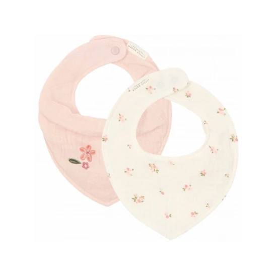 Little Dutch Bandana-Lätzchen Fairy Blossom & Blossom 2 ks