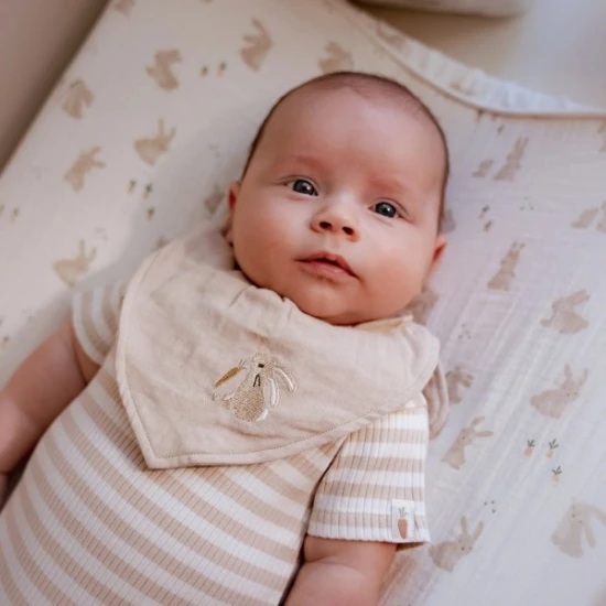 Little Dutch 2 Bandana-Lätzchen Baby Bunny