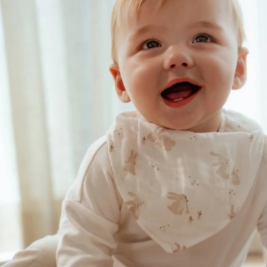 Little Dutch 2 Bandana-Lätzchen Baby Bunny