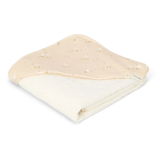 Little Dutch Kapuzenhandtuch 75x75 cm Gans Newborn Naturals