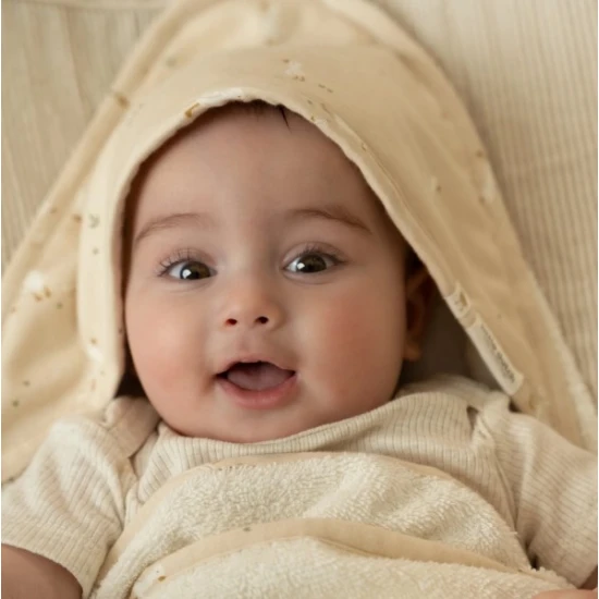 Little Dutch Kapuzenhandtuch 75x75 cm Gans Newborn Naturals