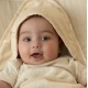 Little Dutch Kapuzenhandtuch 75x75 cm Gans Newborn Naturals