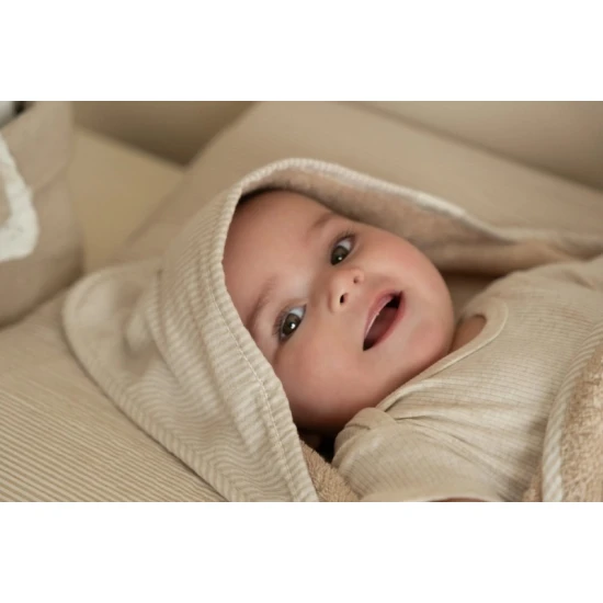Little Dutch Kapuzenhandtuch 75x75 cm Baby Bunny