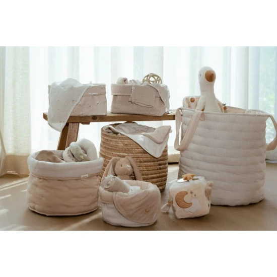 Little Dutch Mullwindeln 70x70cm Pure Soft Beige