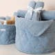 Little Dutch Mullwindeln 70x70cm Pure Denim Blue