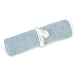 Pucktuch 120x120 cm Pure Denim Blue