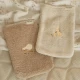 Little Dutch 2 bestickte Waschlappen Baby Bunny