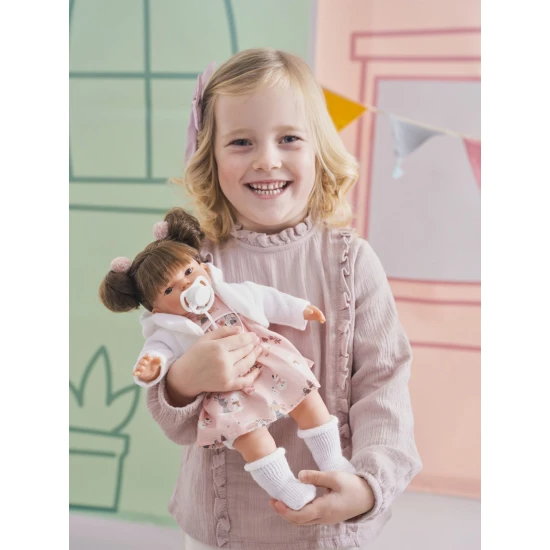 Llorens Puppe mit Geräuschen und weichem Körper Vera 33 cm