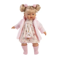 Llorens Puppe mit Geräuschen und weichem Körper Roberta 33 cm