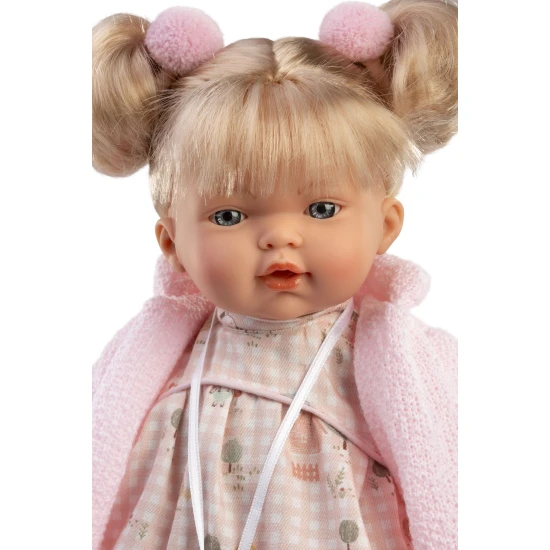 Llorens Puppe mit Geräuschen und weichem Körper Roberta 33 cm