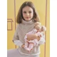 Llorens Puppe mit Geräuschen und weichem Körper Roberta 33 cm