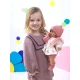 Llorens Puppe mit Geräuschen und weichem Körper Carla im Blumenkleid 42 cm