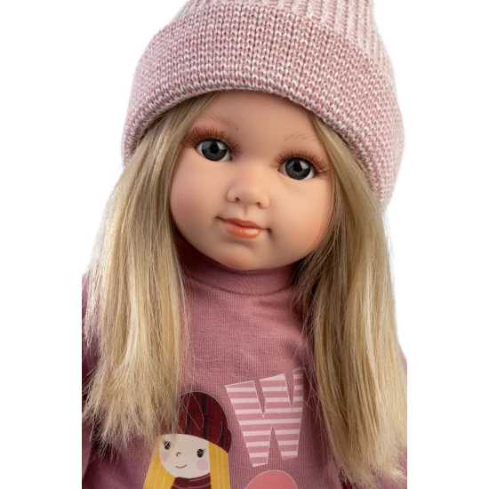 Llorens Puppe mit weichem Körper Elena im Kleid mit Mädchen-Print 35 cm Llorens Puppe mit weichem Körper Elena im Kleid mit Mädchen-Print 35 cm