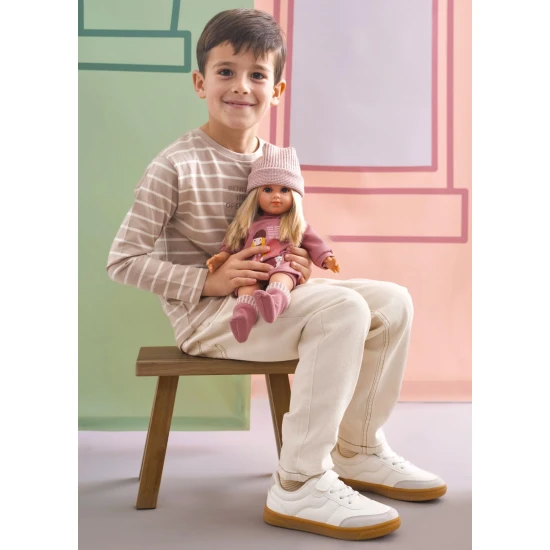 Llorens Puppe mit weichem Körper Elena im Kleid mit Mädchen-Print 35 cm Llorens Puppe mit weichem Körper Elena im Kleid mit Mädchen-Print 35 cm